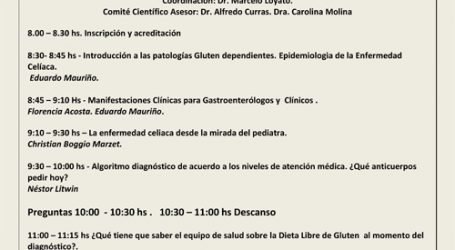 JORNADAS DE ENFERMEDAD CELIACA
