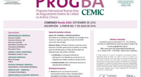 CALIDAD EN ANALISIS CLINICOS