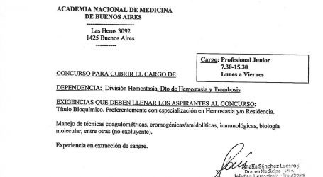 LLAMADO A CONCURSO