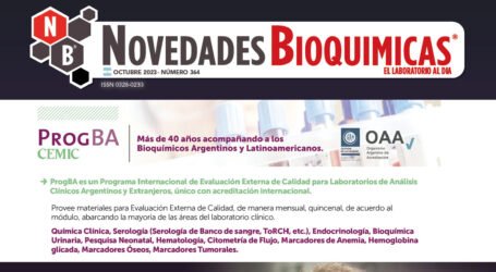NOVEDADES BIOQUÍMICAS N°364